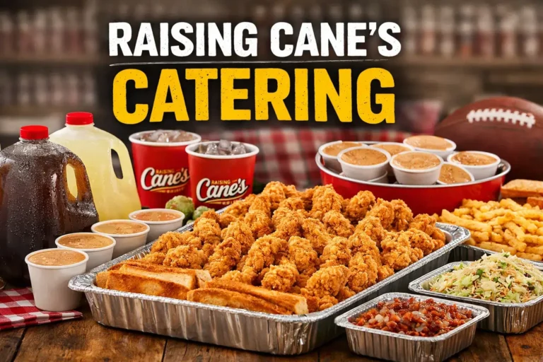 Cane's catering